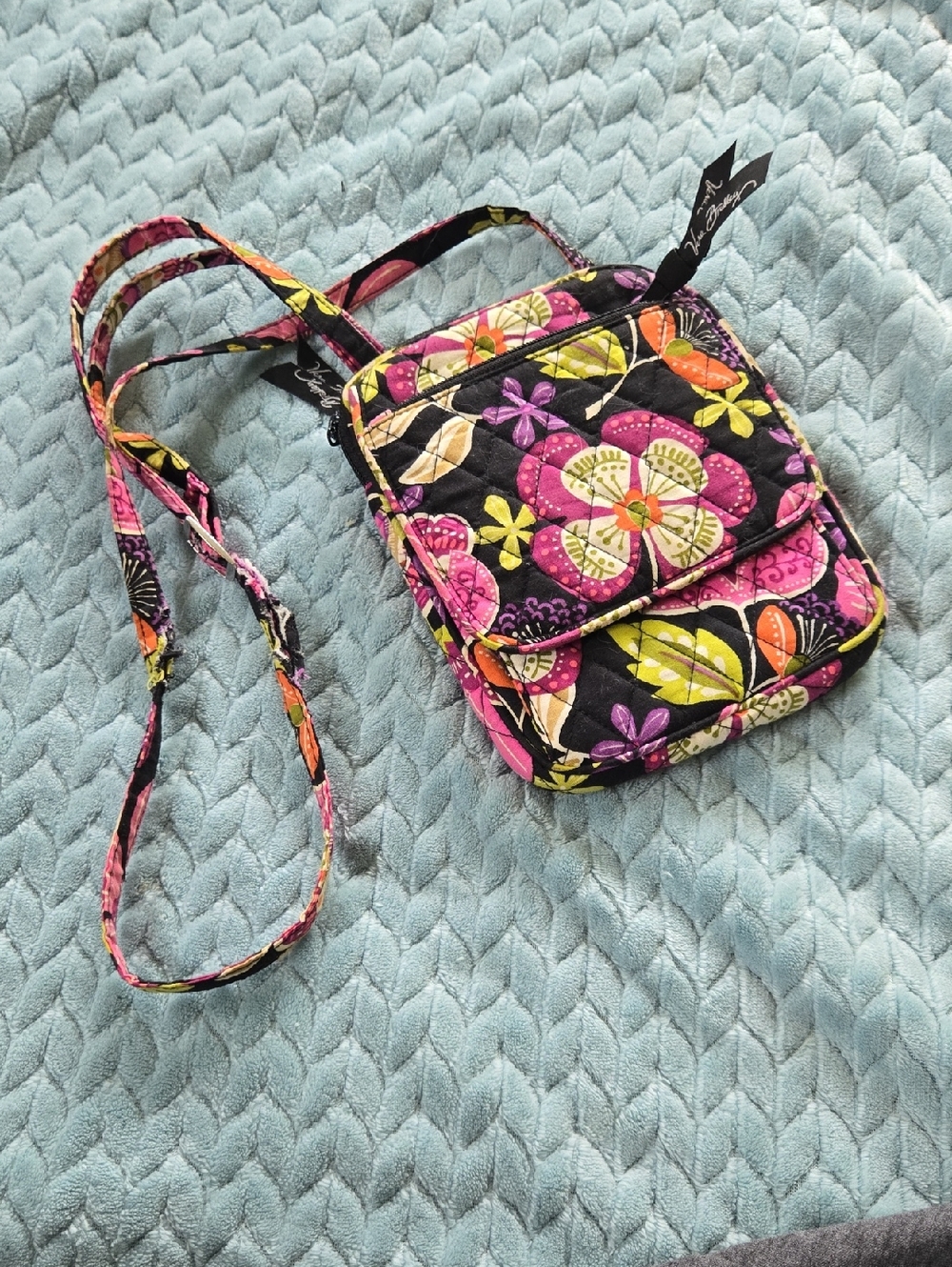 Vera Bradley Quilted Floral Crossbody